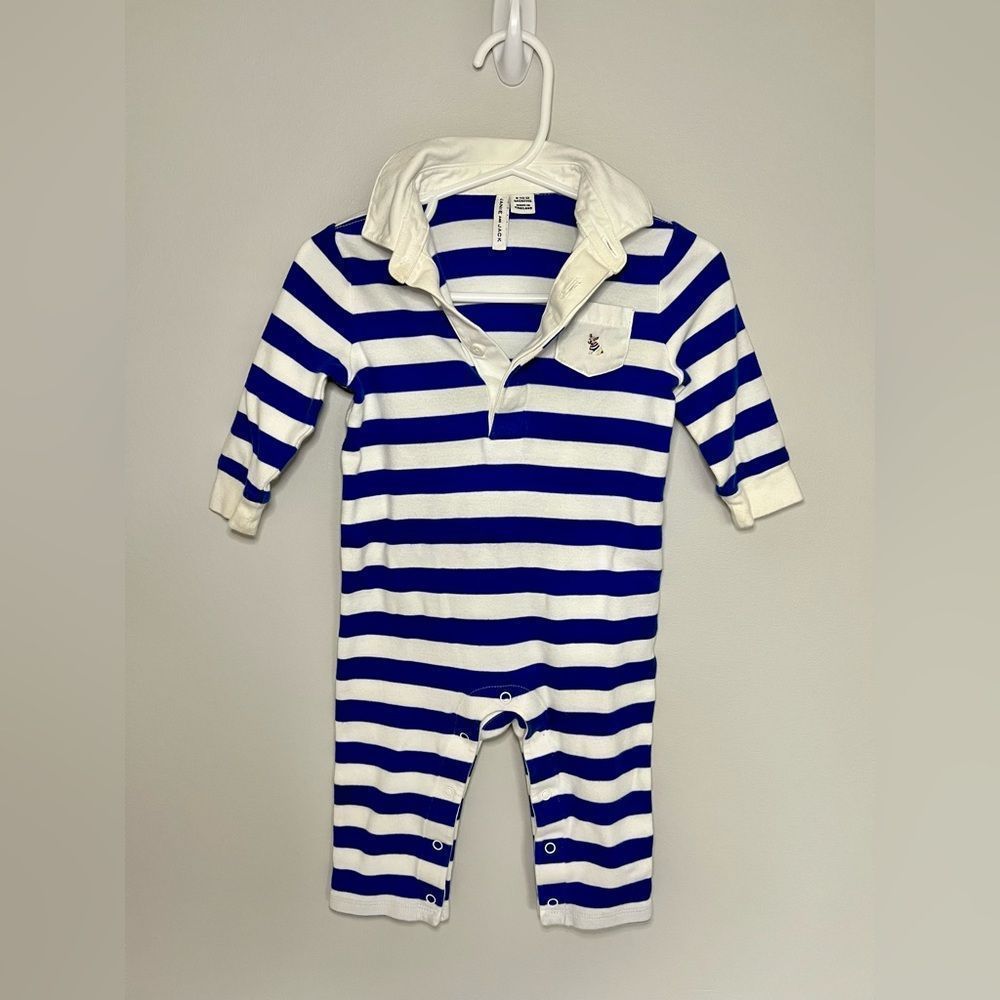 Janie & Jack Baby Boy Romper size 6-12m
